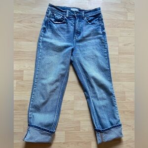 Women's Blue Boyfriend Jeans